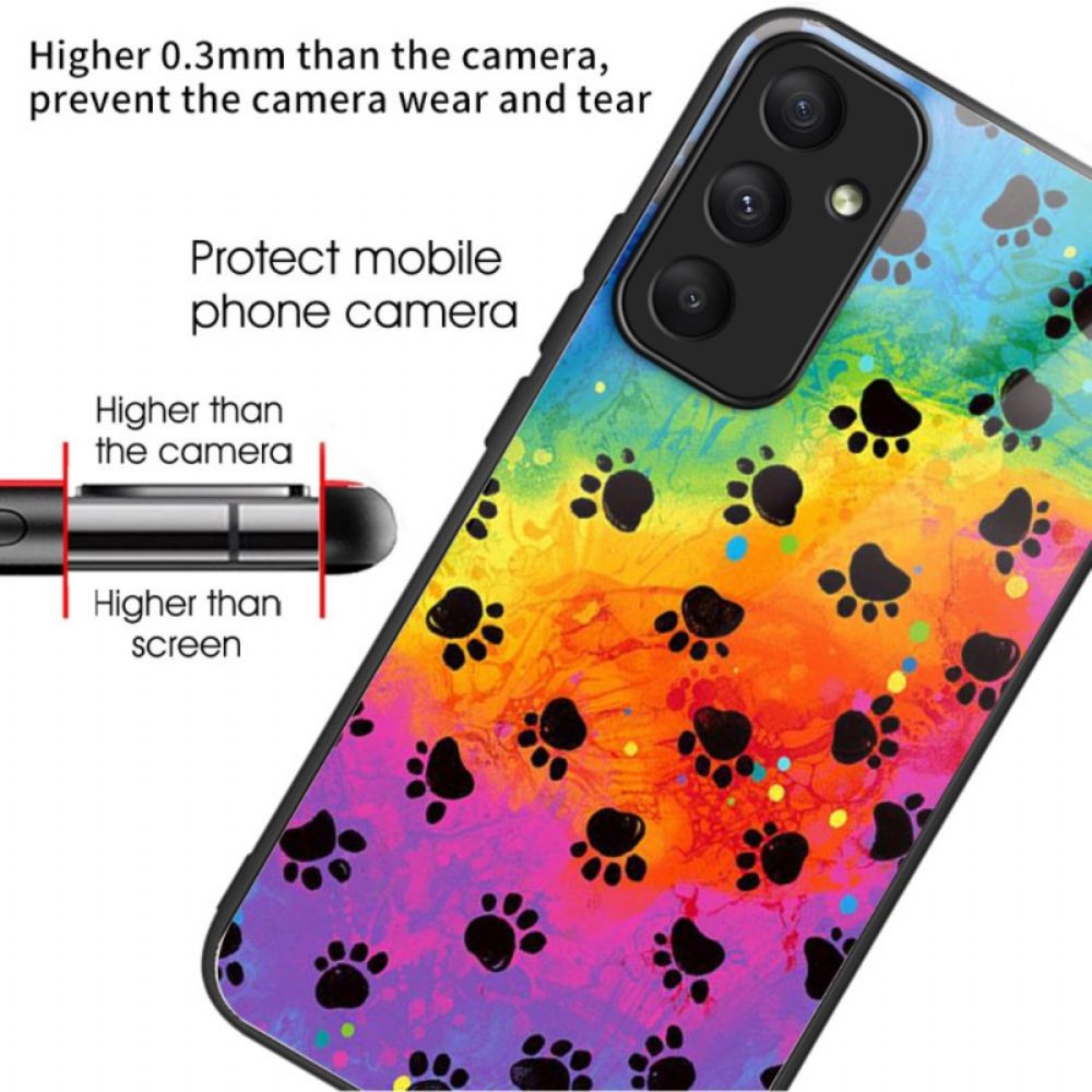 Hülle Samsung Galaxy A55 5g Gehärtetes Glas Mit Aufdruck