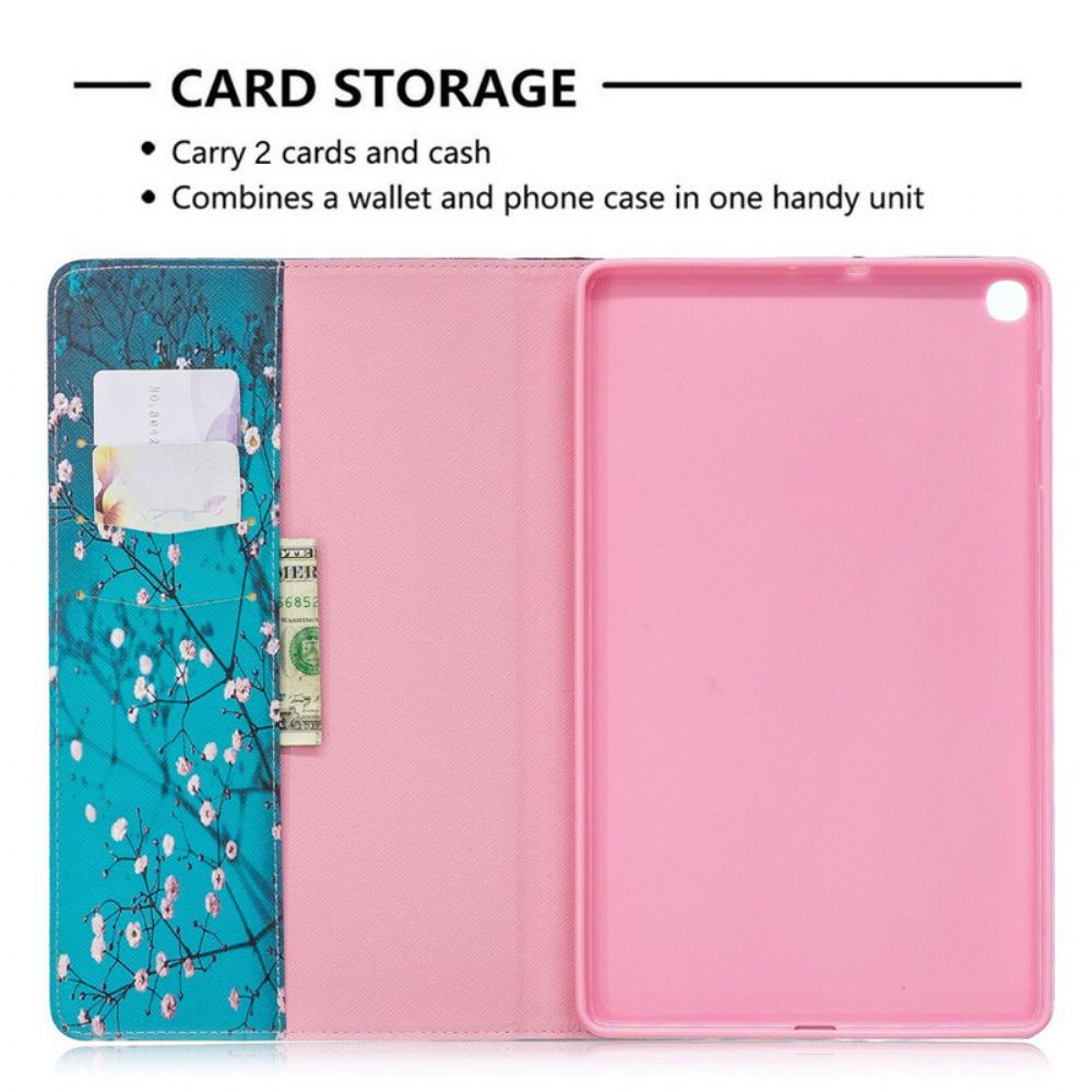 Case Für Samsung Galaxy Tab A 10.1 (2024) Blühender Baum