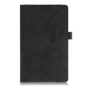 Case Für Samsung Galaxy Tab A 10.1 (2024) Business-ledereffekt