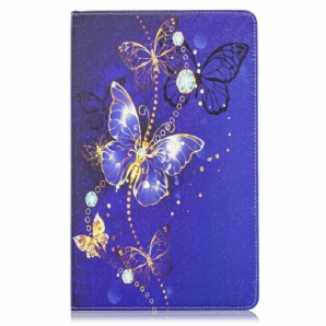 Case Für Samsung Galaxy Tab A 10.1 (2024) Schmetterlingsserie