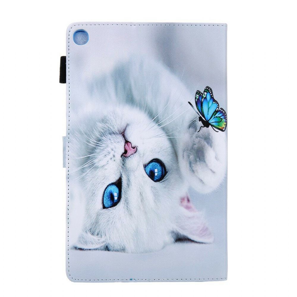 Flip Case Für Samsung Galaxy Tab A 10.1 (2024) Schmetterlingsserie