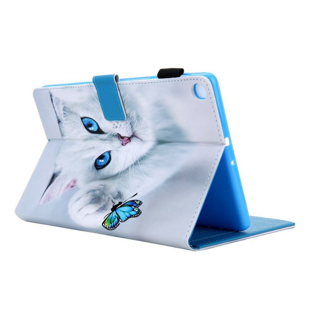 Flip Case Für Samsung Galaxy Tab A 10.1 (2024) Schmetterlingsserie