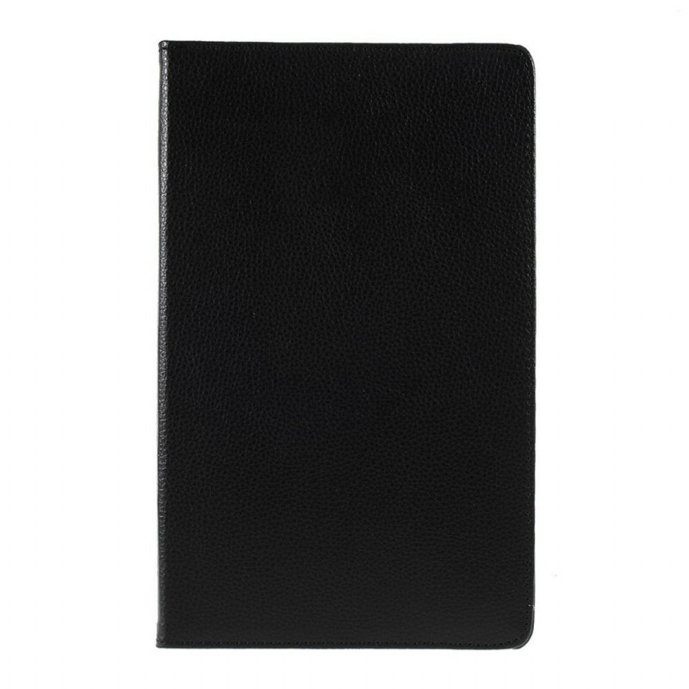 Flip Case Für Samsung Galaxy Tab A 10.1 (2024) Um 360° Drehbares Lychee-kunstleder