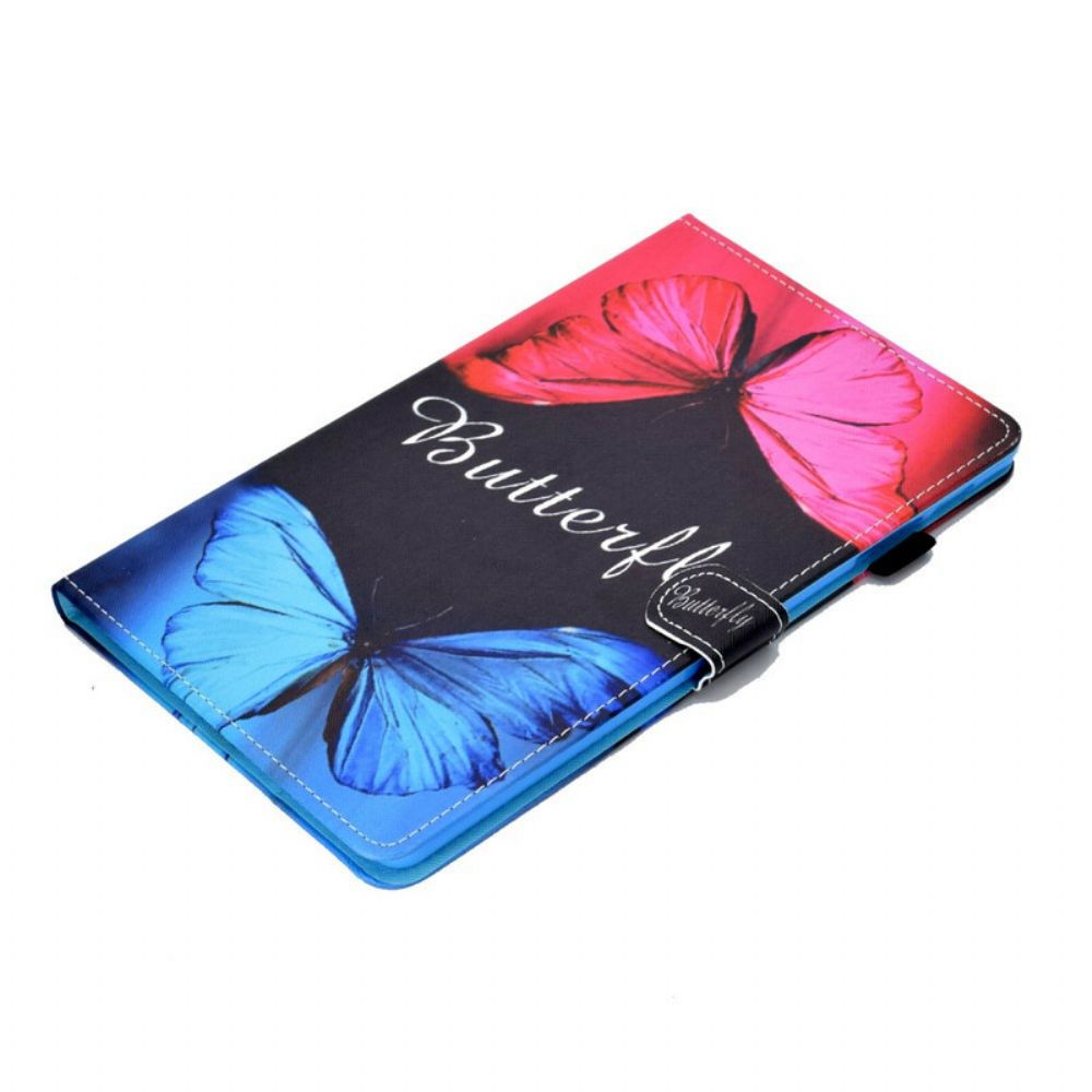 Flip Case Für Samsung Galaxy Tab A 10.1 (2024) Unglaubliche Schmetterlinge