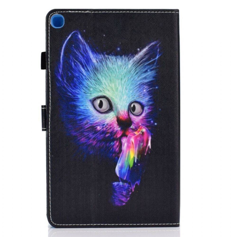 Lederhüllen Für Samsung Galaxy Tab A 10.1 (2024) Psycho-kat
