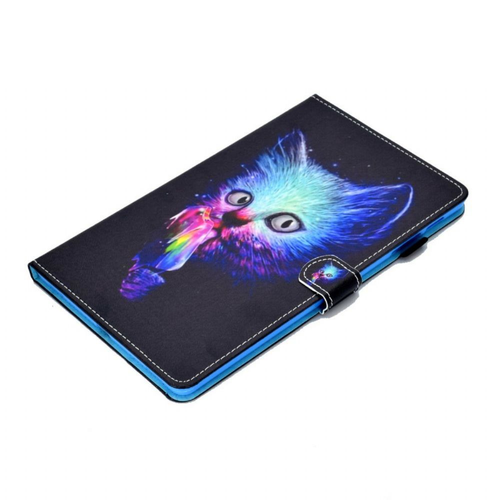 Lederhüllen Für Samsung Galaxy Tab A 10.1 (2024) Psycho-kat