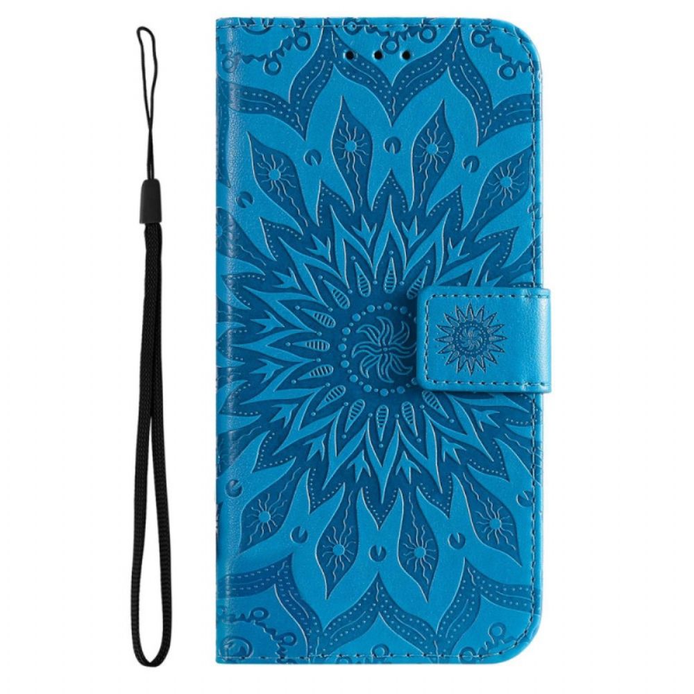 Flip Case Für Google Pixel 7 Sonne Mit Lanyard