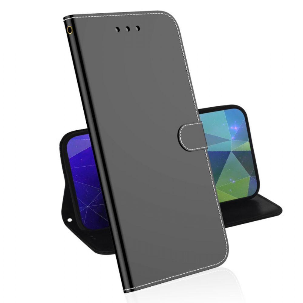 Flip Case Für Google Pixel 7 Spiegel Mit Kunstlederbezug