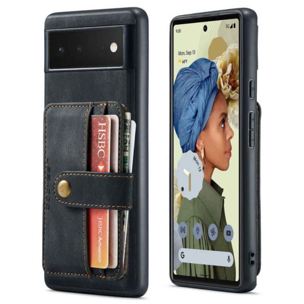 Hülle Für Google Pixel 7 Brieftasche Abnehmbare Rfid-geldbörse Von Jeehood