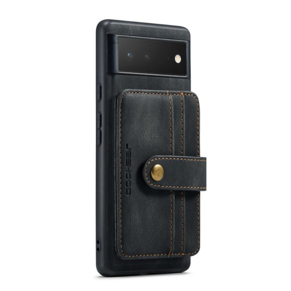 Hülle Für Google Pixel 7 Brieftasche Abnehmbare Rfid-geldbörse Von Jeehood