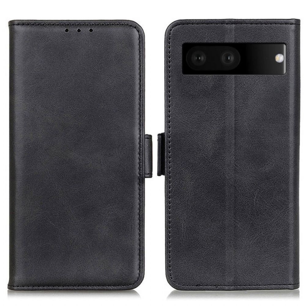 Lederhüllen Für Google Pixel 7 Doppelverschluss