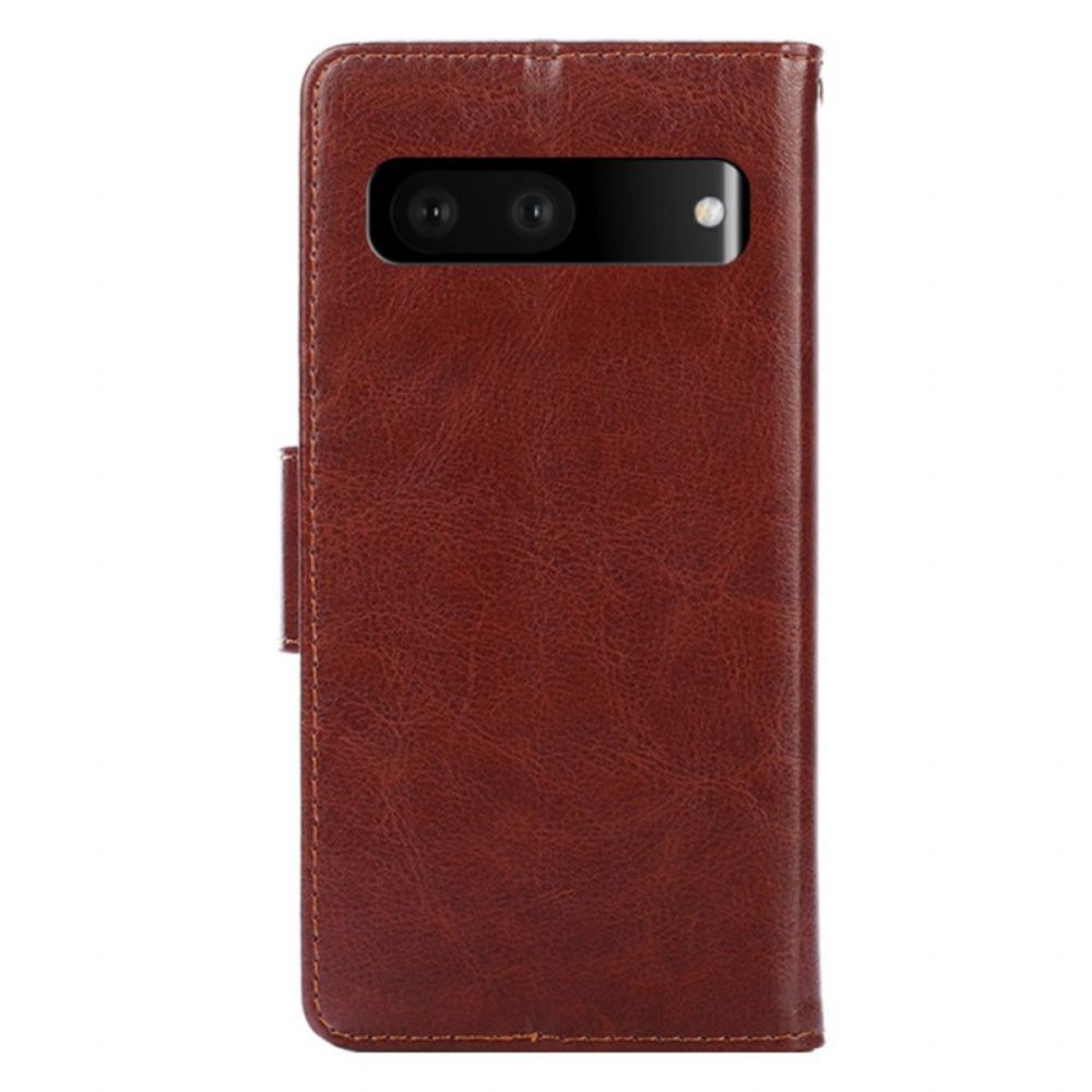 Lederhüllen Für Google Pixel 7 Vintage Kunstleder
