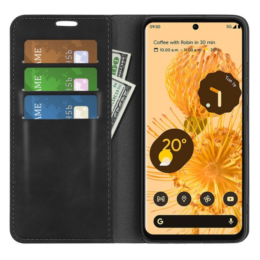 Schutzhülle Für Google Pixel 7 Flip Case Uni-ledereffekt