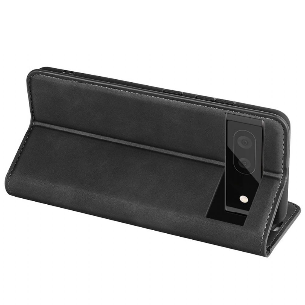 Schutzhülle Für Google Pixel 7 Flip Case Uni-ledereffekt