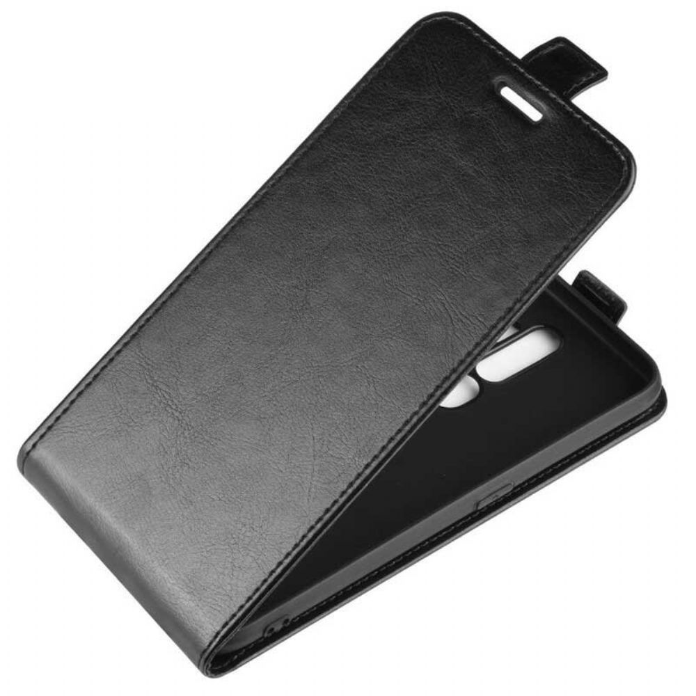Flip Case Für Oppo A9 2024 / A5 2024 Flip Case Faltbarer Ledereffekt
