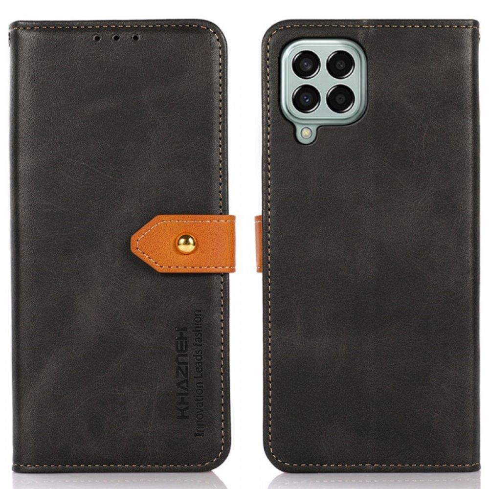 Flip Case Für Samsung Galaxy M33 5G Khazneh-riemen