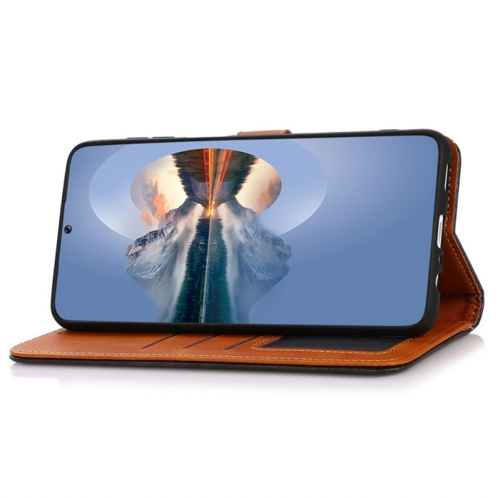 Flip Case Für Samsung Galaxy M33 5G Khazneh-riemen