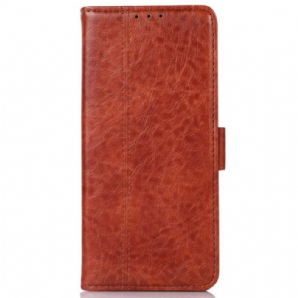 Flip Case Für Samsung Galaxy M33 5G Stilisierter Klassiker