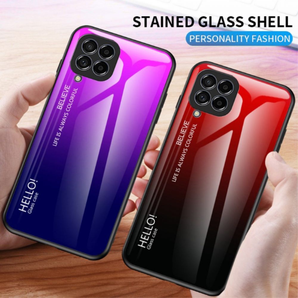 Handyhülle Für Samsung Galaxy M33 5G Hallo Tempered Glass