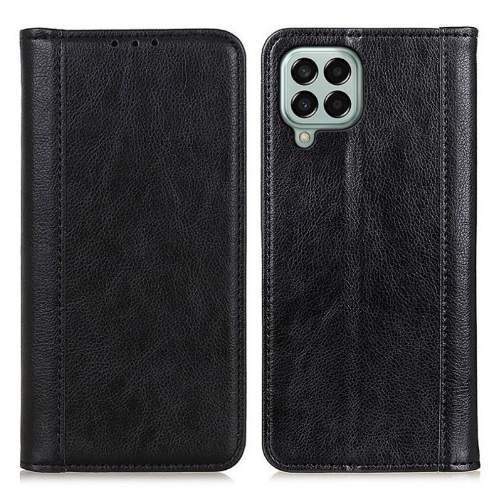 Lederhüllen Für Samsung Galaxy M33 5G Litchi-spaltleder