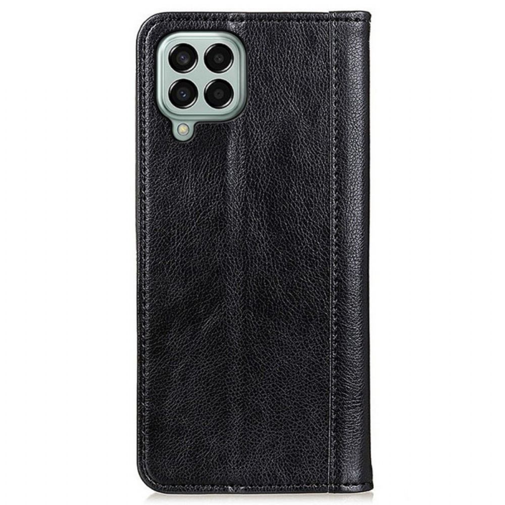 Lederhüllen Für Samsung Galaxy M33 5G Litchi-spaltleder