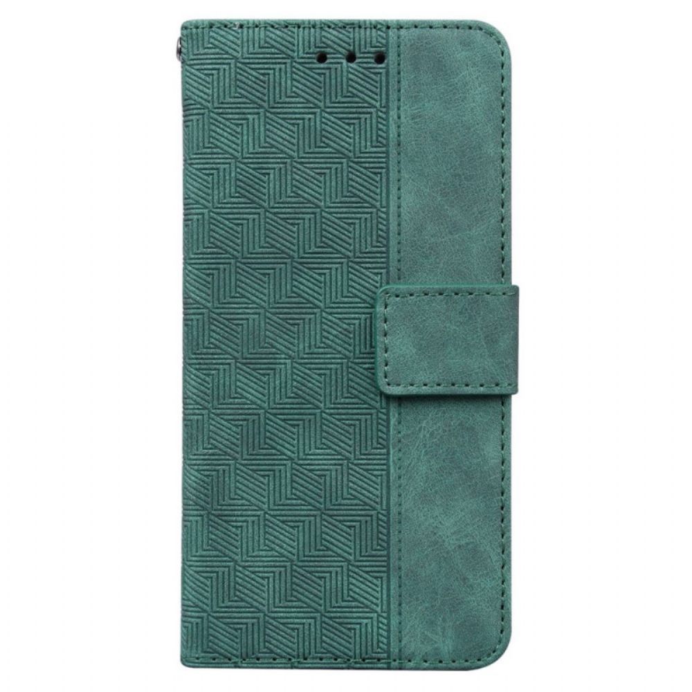 Lederhüllen Für Samsung Galaxy M33 5G Mit Kordel Banddesign