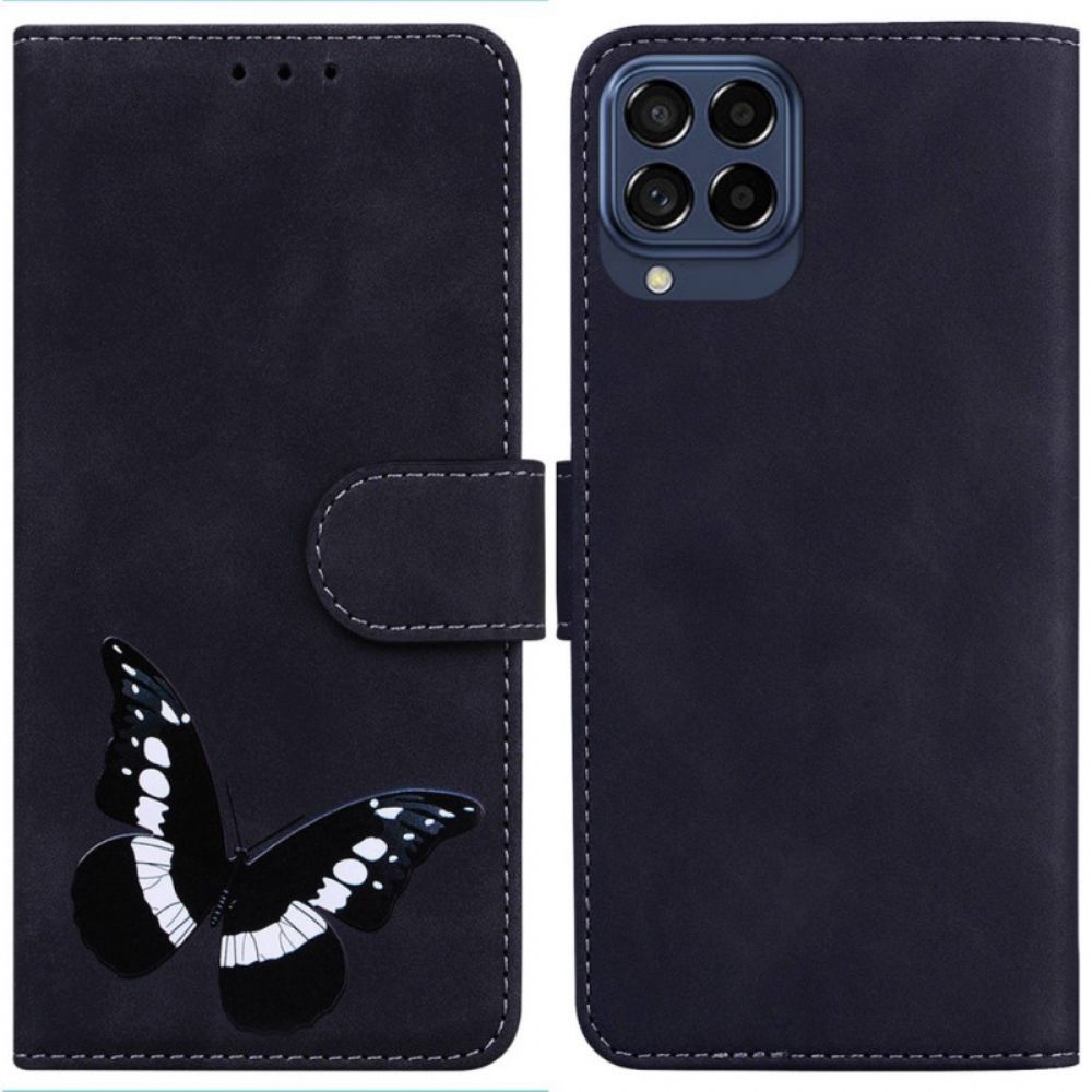 Lederhüllen Für Samsung Galaxy M33 5G Schmetterling
