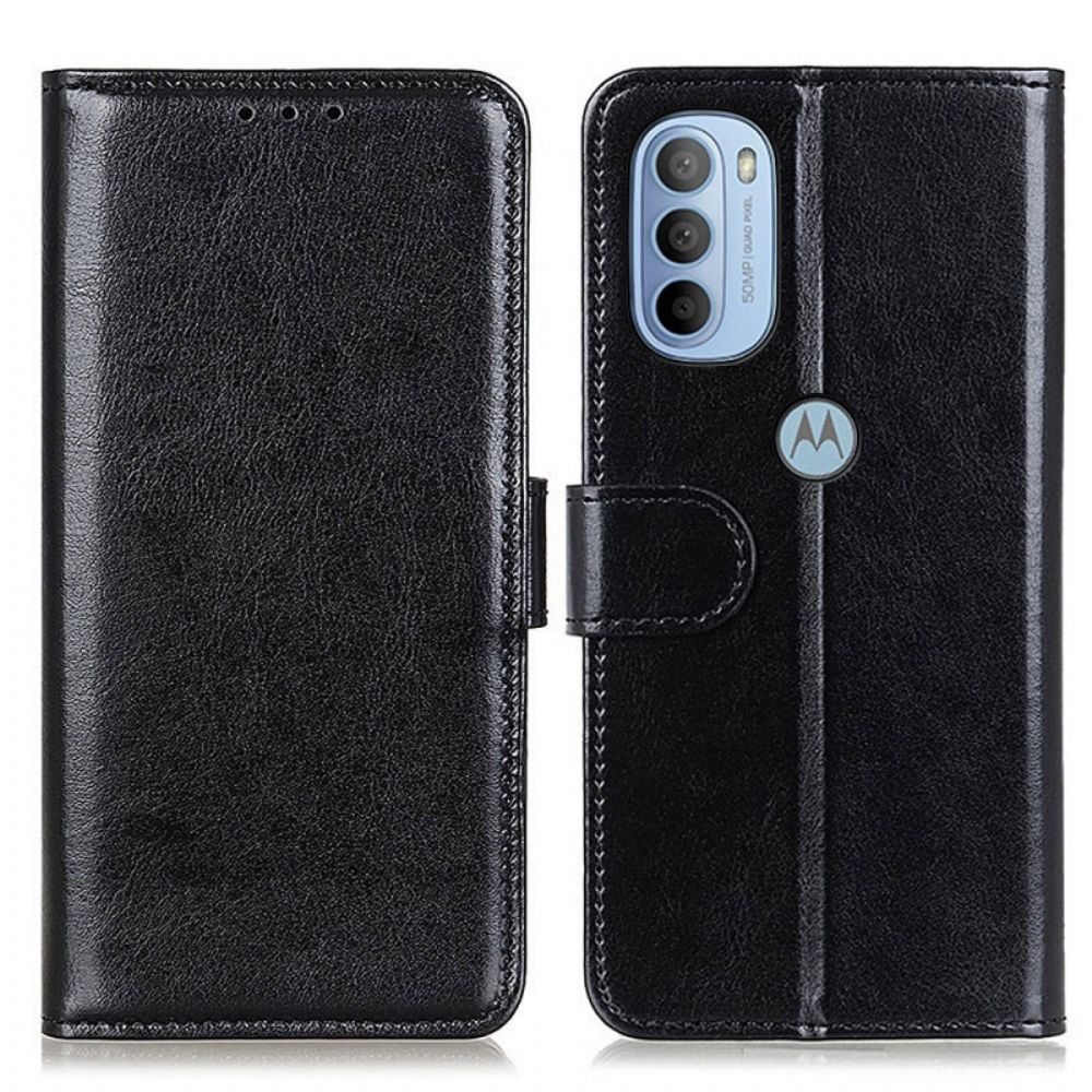 Flip Case Für Moto G31 / Moto G41 Eisige Feinheit