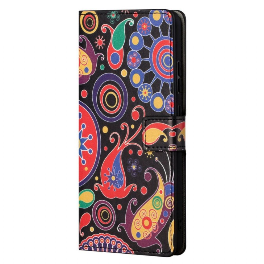 Flip Case Für Moto G31 / Moto G41 Galaxiezeichnungen