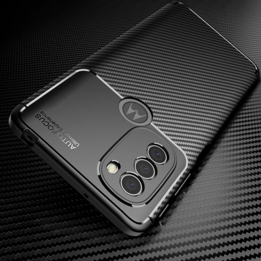 Handyhülle Für Moto G31 / Moto G41 Kohlefaserschlauch