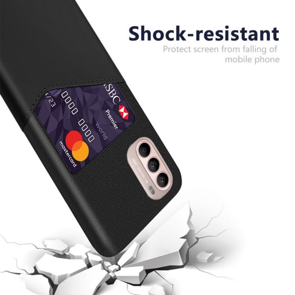 Hülle Für Moto G31 / Moto G41 Ksq-kartenhalter