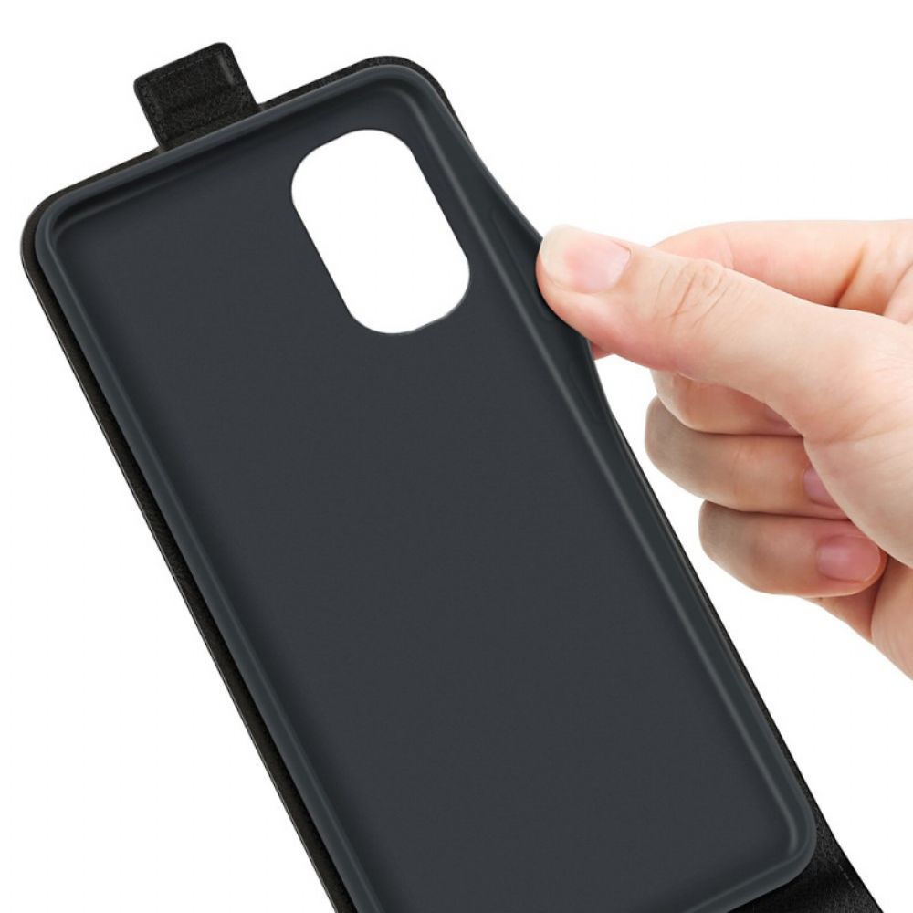 Lederhüllen Für Moto G31 / Moto G41 Flip Case Retro-faltung