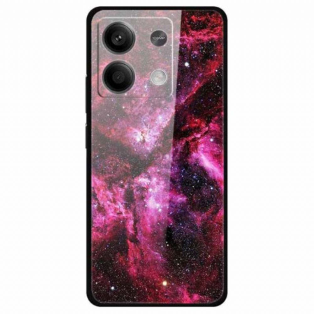 Hülle Xiaomi Redmi Note 13 5g Milchstraße Aus Gehärtetem Glas