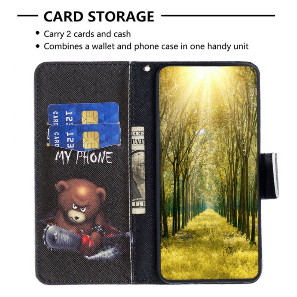 Lederhüllen Xiaomi Redmi Note 13 5g Dangerex Bär