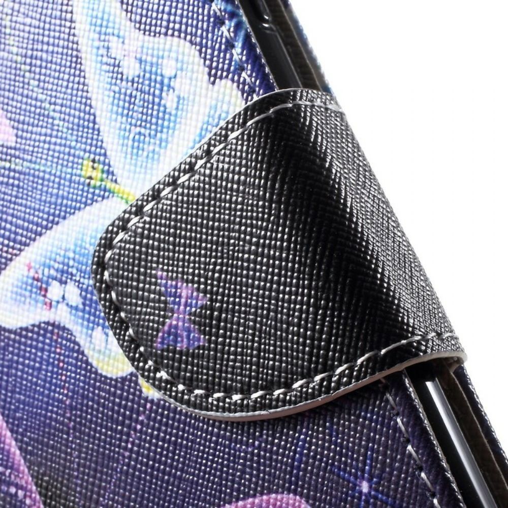 Flip Case Für iPhone XS Max Bunter Schmetterling