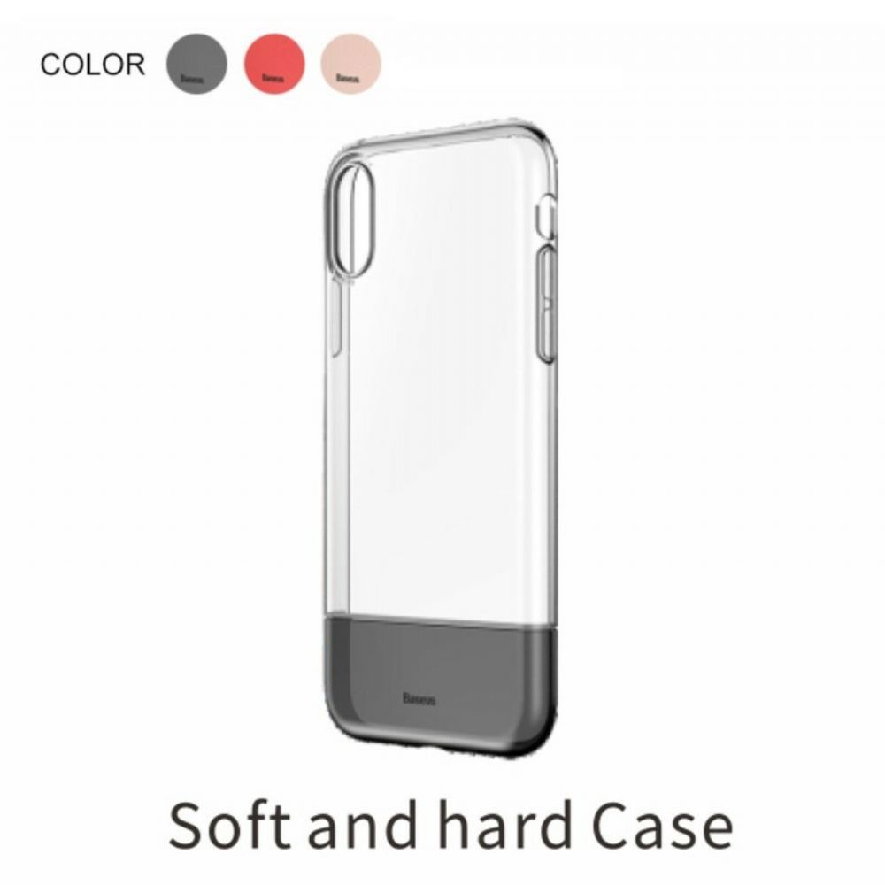 Hülle Für iPhone XS Max Schutzhülle Baseus Doppelter Schutz