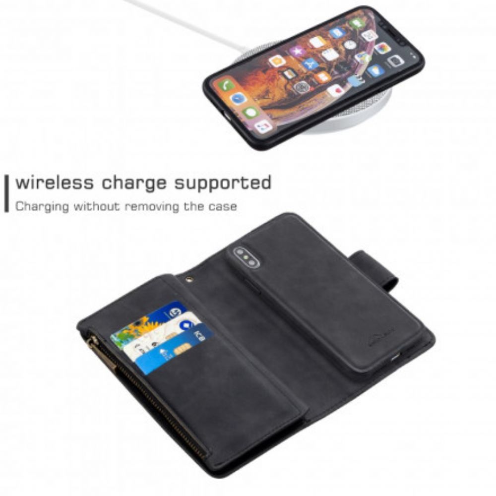 Hülle Lederhüllen Für iPhone XS Max Binfen Farbe Abnehmbar