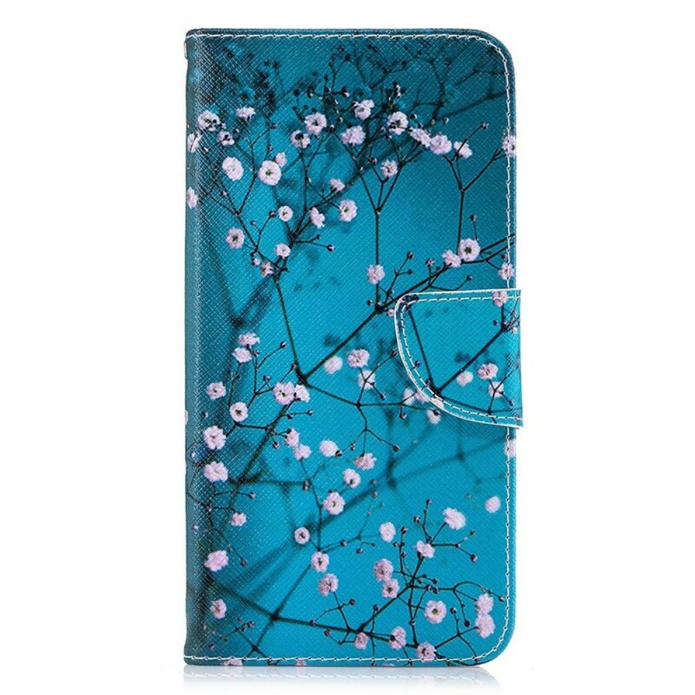 Lederhüllen Für iPhone XS Max Blühender Baum