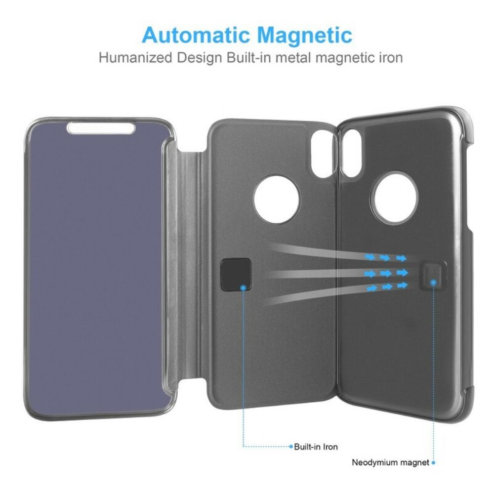 Schutzhülle Für iPhone XS Max Flip Case Spiegel