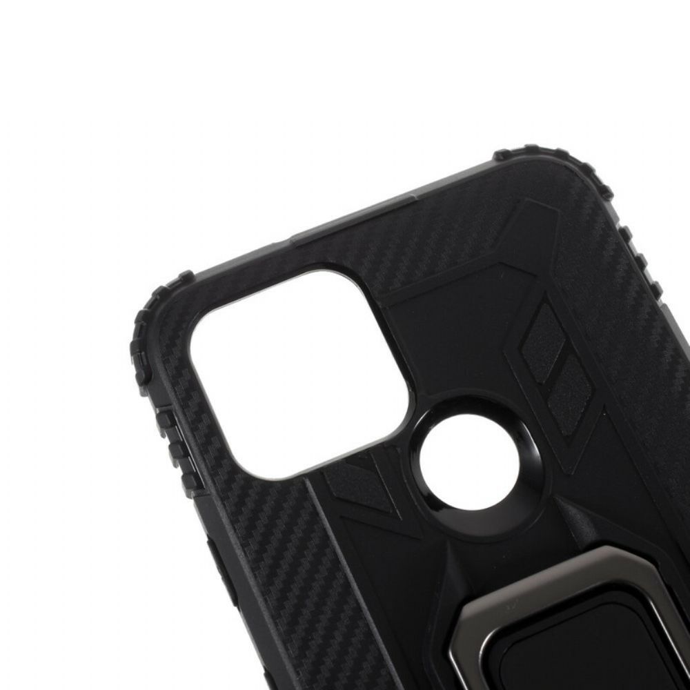 Handyhülle Für Google Pixel 5 Ring Und Kohlefaser