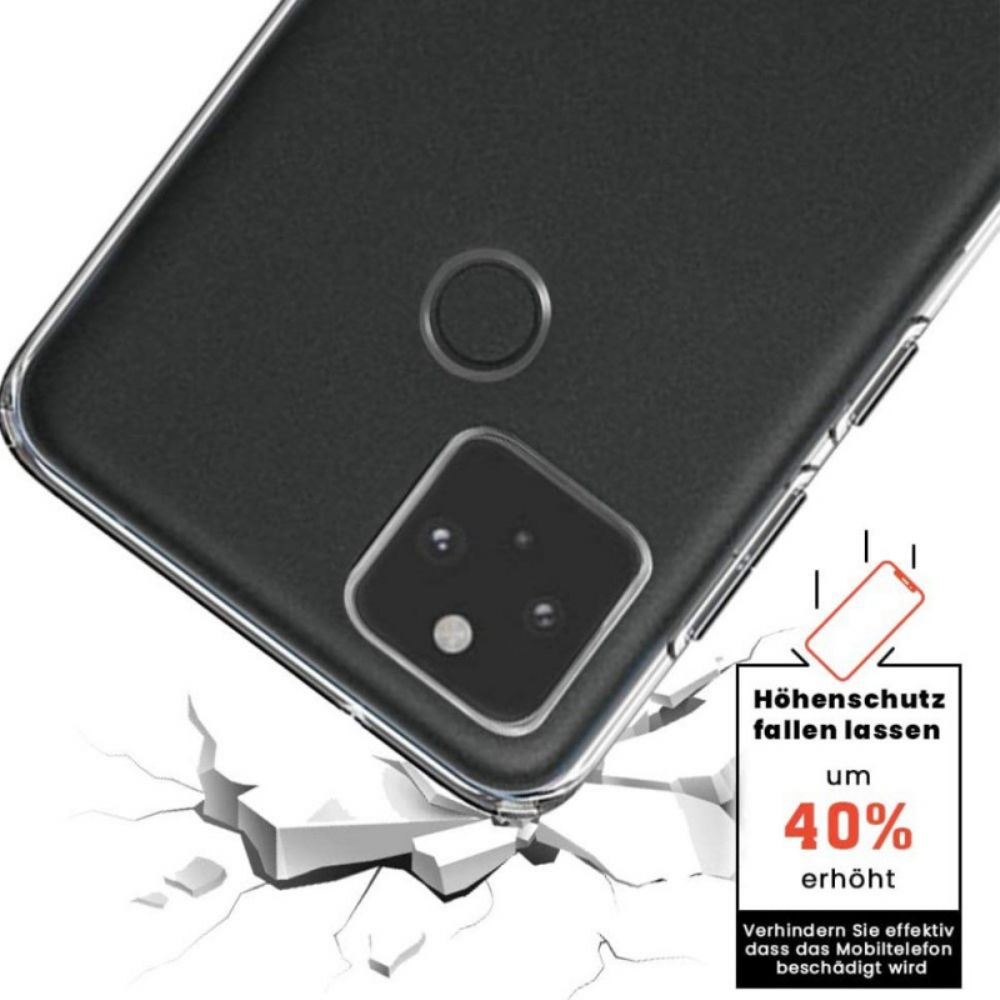 Handyhülle Für Google Pixel 5 Transparent Kristallklar
