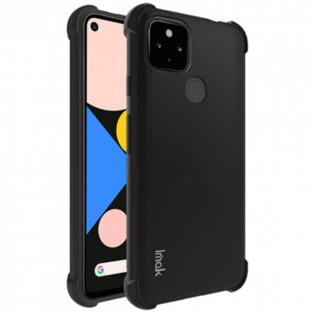 Hülle Für Google Pixel 5 Flexibles Silikon Mit Folie Für Imak Screen
