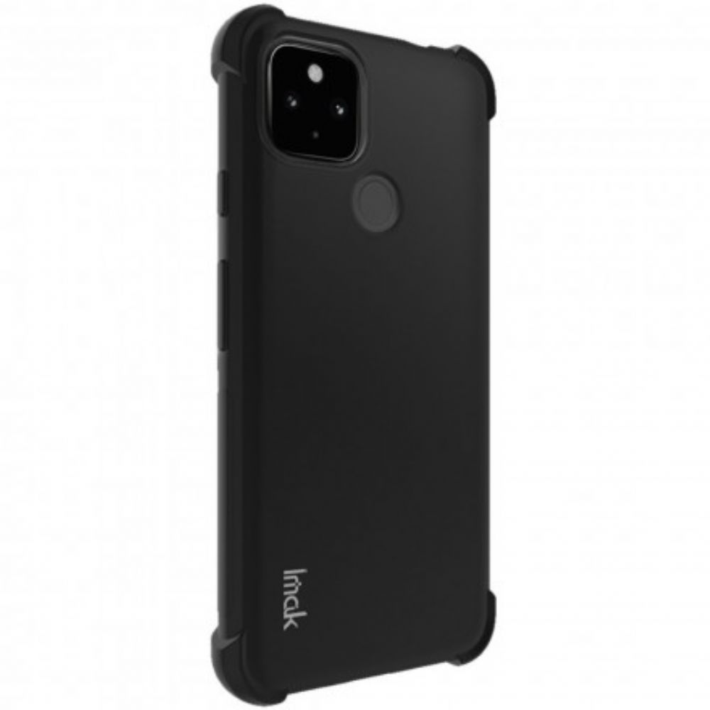 Hülle Für Google Pixel 5 Flexibles Silikon Mit Folie Für Imak Screen