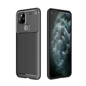 Hülle Für Google Pixel 5 Kohlefaserstruktur Flexibel