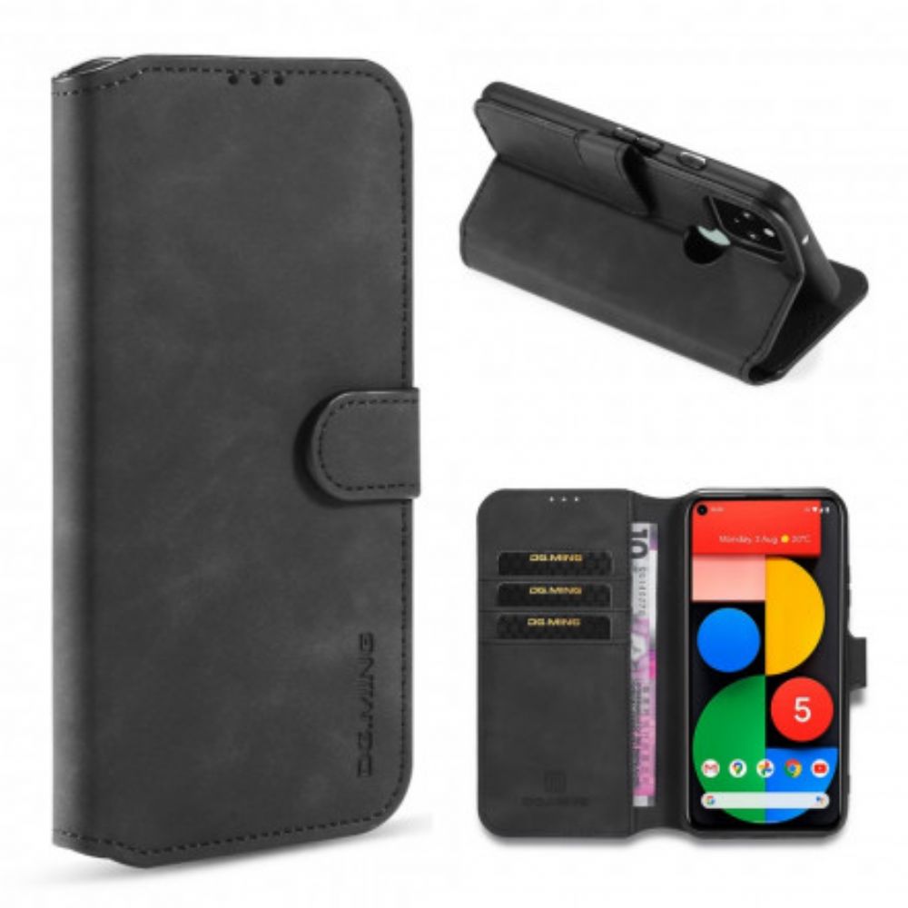 Lederhüllen Für Google Pixel 5 Dg.ming Retro