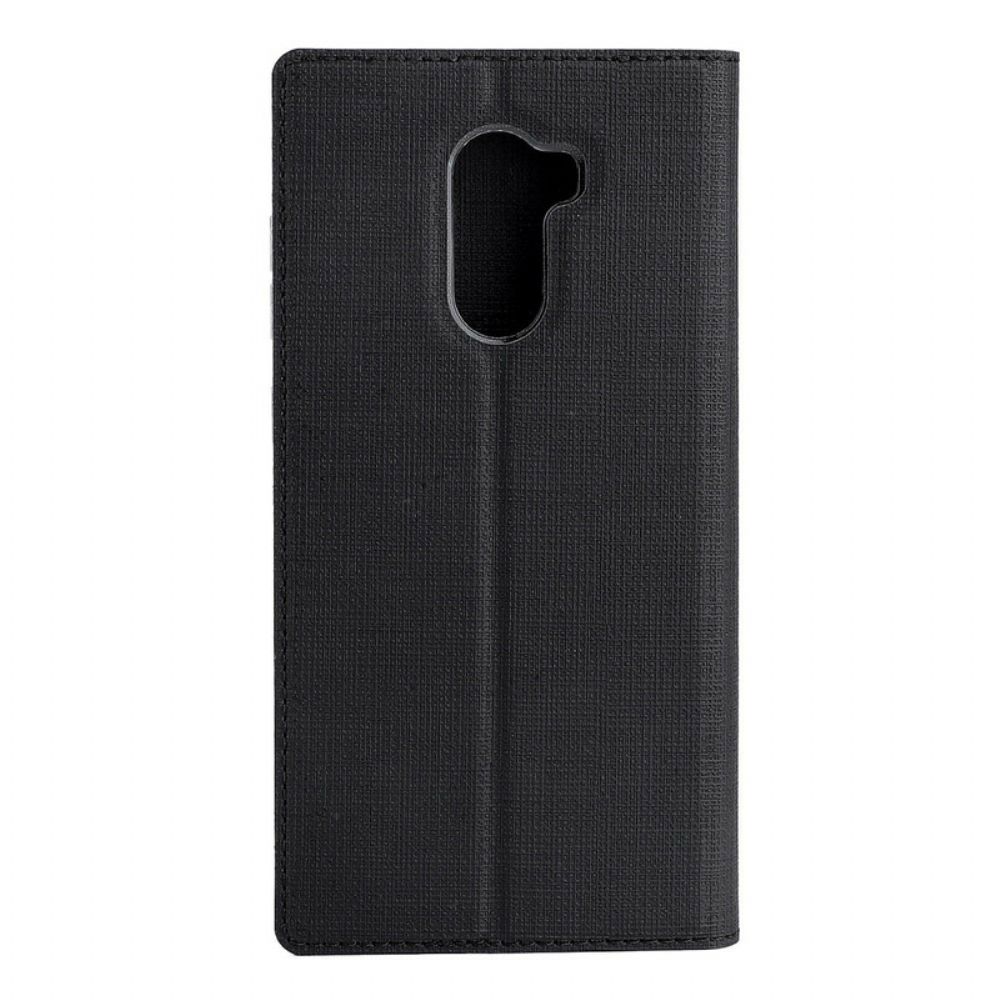 Schutzhülle Für Pocophone F1 Flip Case Strukturiert