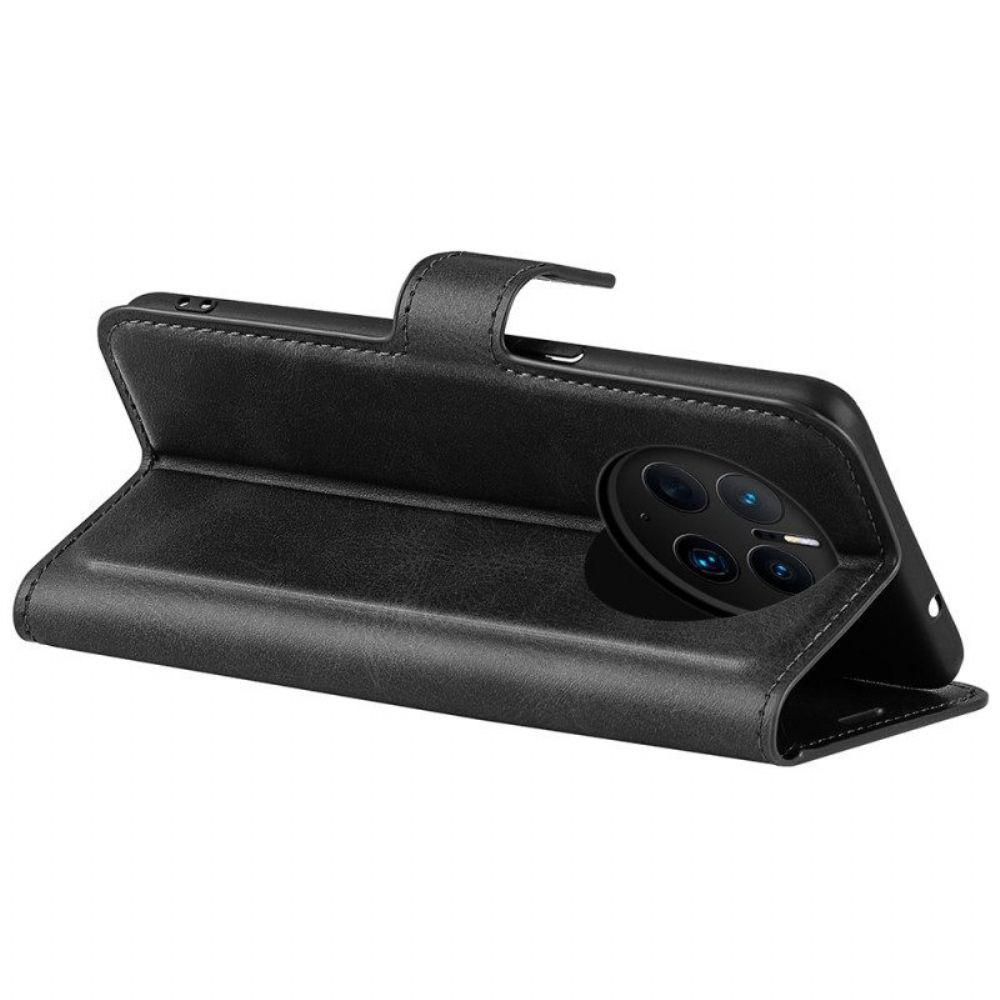Flip Case Für Huawei Mate 50 Pro Kunstleder-design Plus