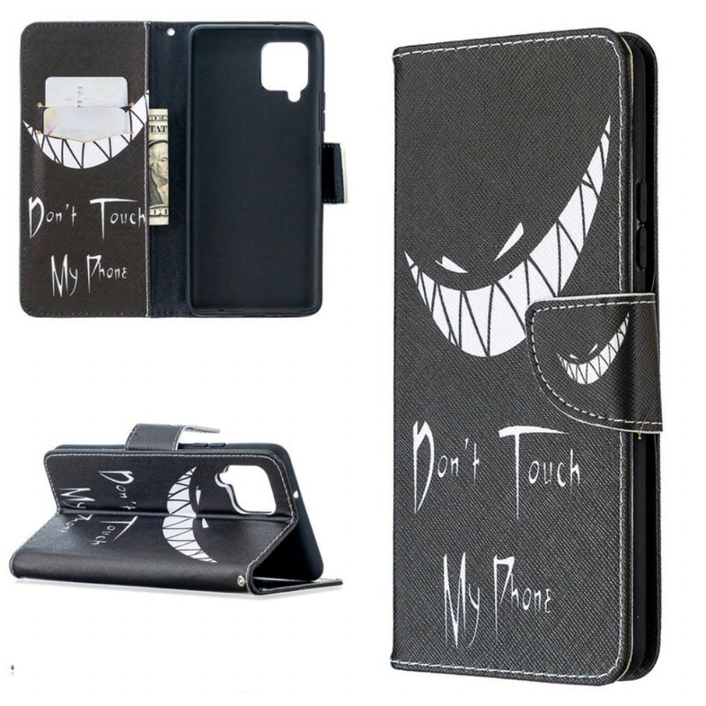 Flip Case Für Samsung Galaxy A42 5G Teufelstelefon