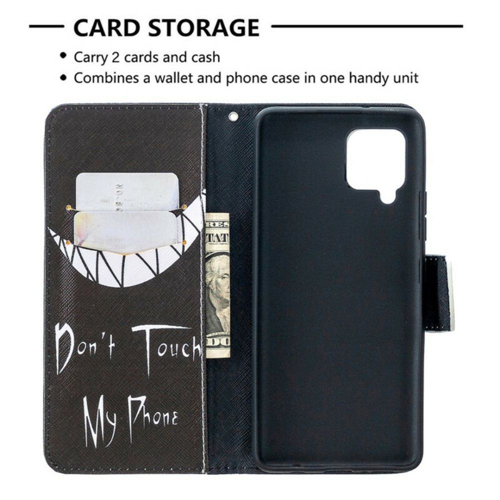 Flip Case Für Samsung Galaxy A42 5G Teufelstelefon