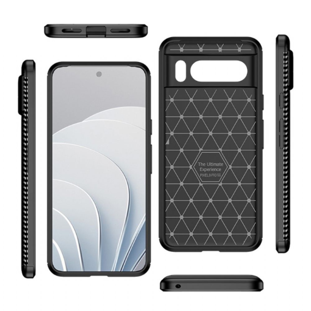 Hülle Für Google Pixel 8 Pro Flexible Kohlefaser